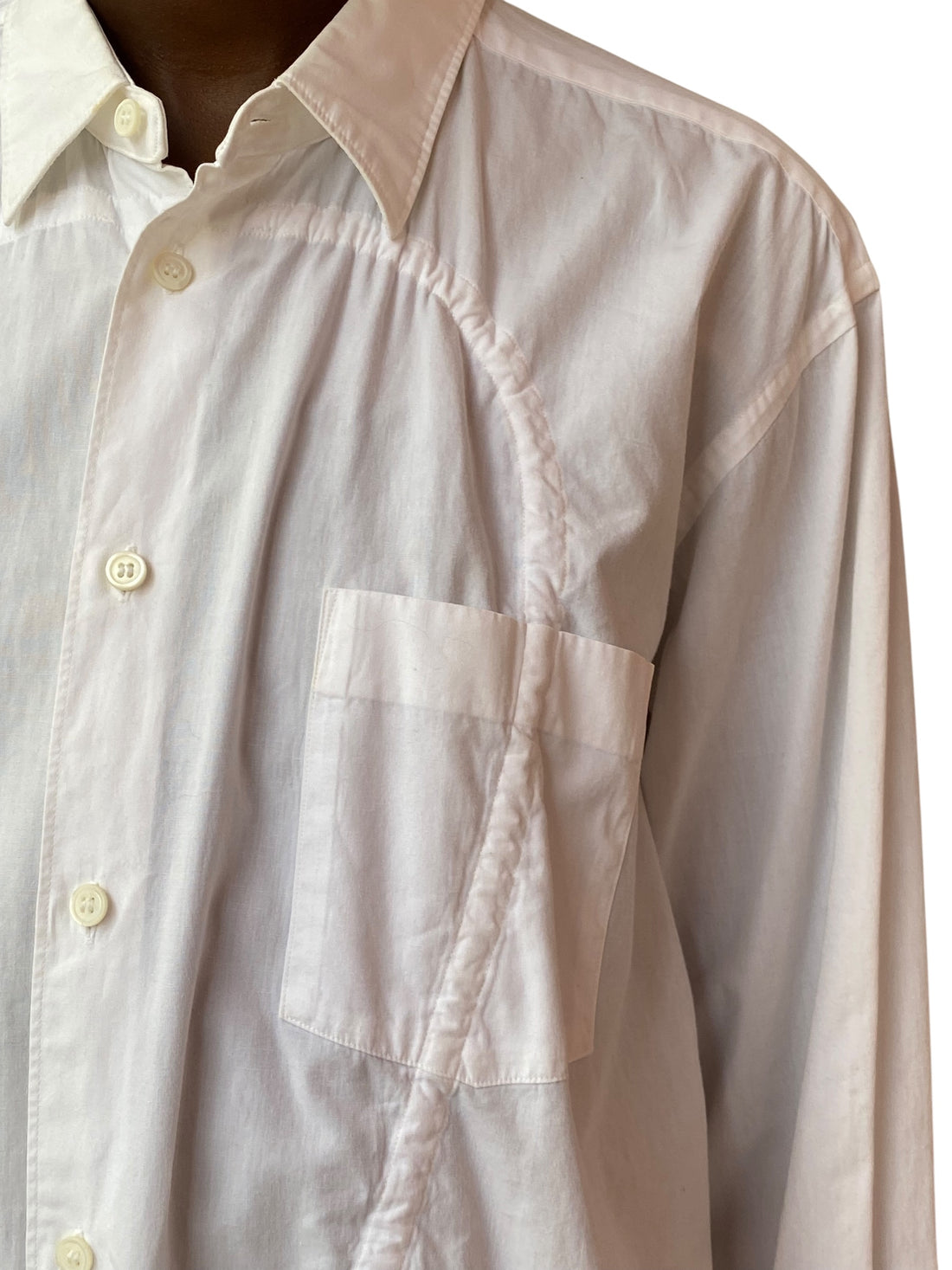 Comme Des Garcons 2001 Drawstring Shirt - M