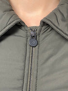 Chanel 2014 Army Green Lion Bomber Jacket - FR 38 / US 6