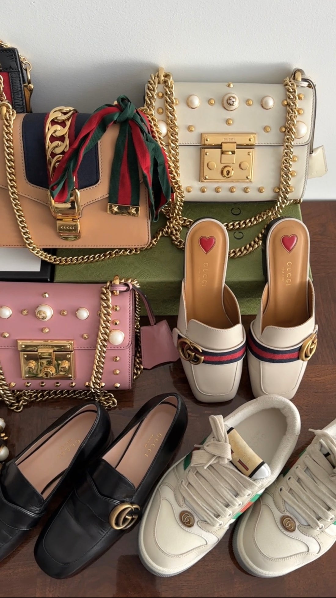 Gucci shoes and bags sale