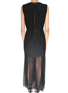 Adam Lippes Black Odette Tulle Gown - US 8