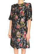 Dolce & Gabbana Floral Jacquard Mini Dress - 44 / US 8