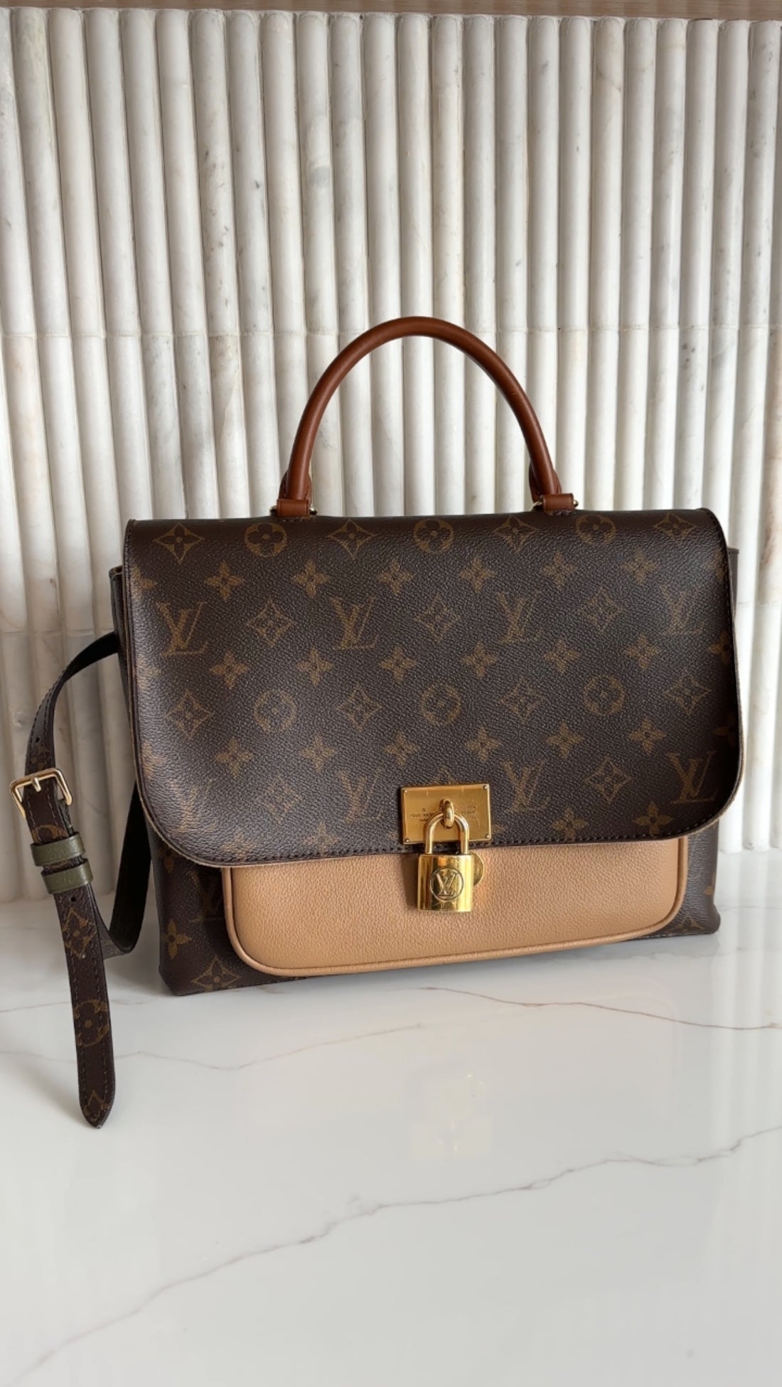 Louis Vuitton Monogram Canvas Marignan Two Way Bag