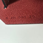 Hermes Herbag Zip Mini 20 Rouge H Toile Militaire / Vache Hunter GHW