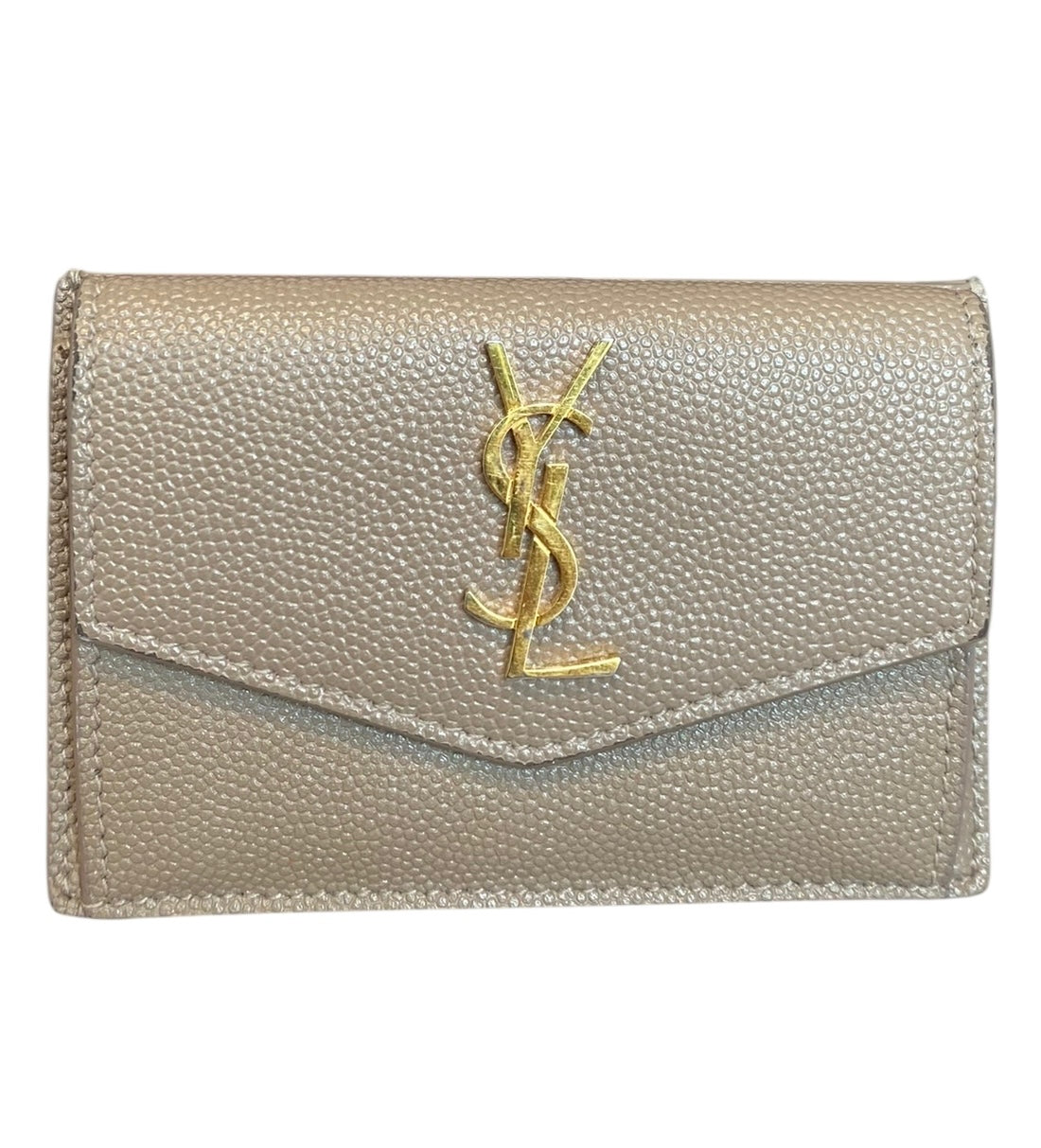 Saint Laurent Beige Uptown Cardholder