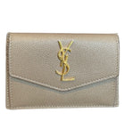 Saint Laurent Beige Uptown Cardholder