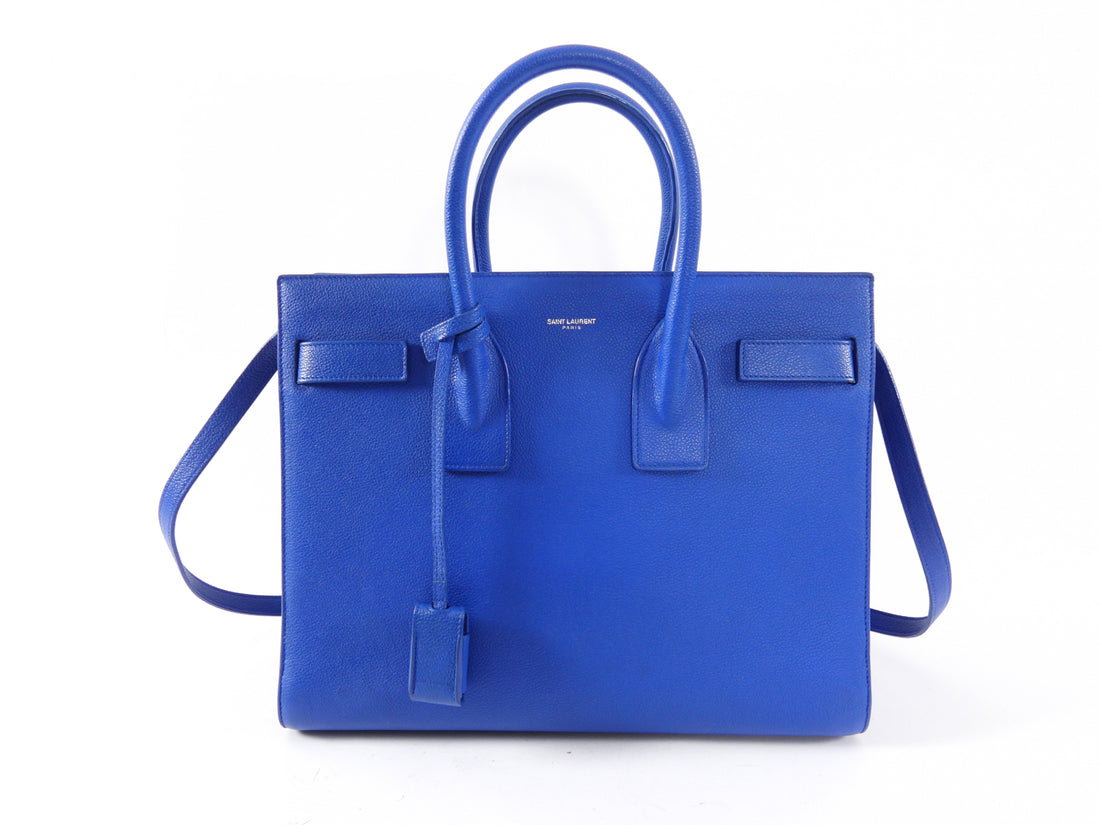 Saint Laurent Blue sac de Jour Bag