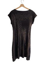 Issey Miyake Bronze Mettalic Sleeveless Dress