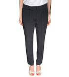 Brunello Cucinelli Black Silk Blend Tailored Jogger Trousers - IT 44 / US 8