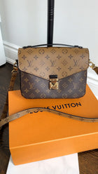 Louis Vuitton Pochette Metis Monogram Reverse Bag