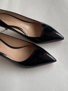 Armani Black Patent Leather Pump - 40