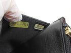 Chanel Black Lambskin Leather CC Classic Wallet on Chain GHW