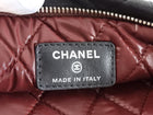 Chanel Black Quilted Lambskin Beauty Foldover Clutch Bag