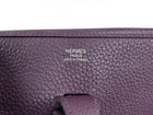 Hermes 2022 Evelyne III 29 PM Dark Purple Raisin Clemence Leather