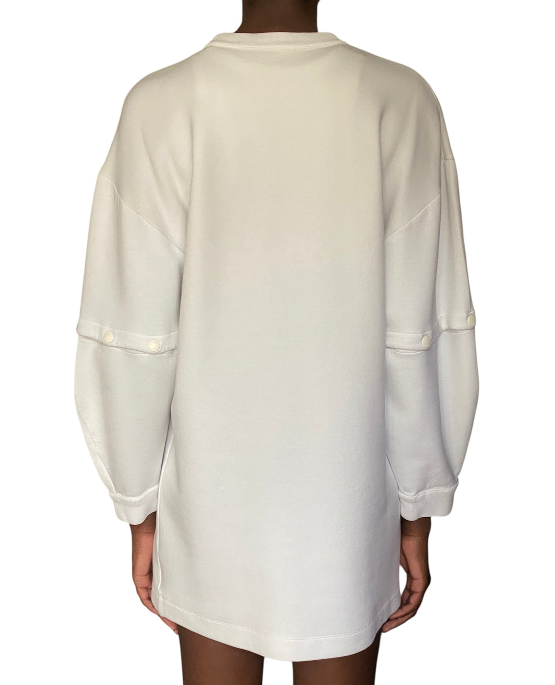 Louis Vuitton Ivory Logo Sweater Mini Dress - L / US 8-10