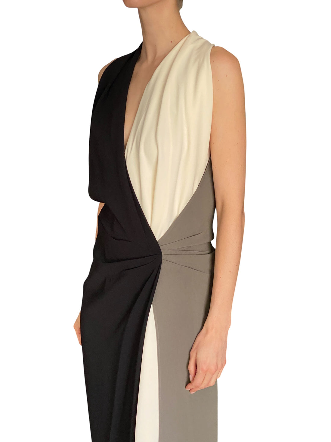 Proenza Schouler Green “Elsa” Halter Wrap Maxi Dress - S-M / US 6-8