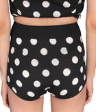Dolce & Gabbana Black Polka-Dot 3pc Cardigan Set - 42 / US 6