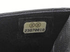 Chanel Black Black Lambskin Leather CC Classic Wallet on Chain SHW