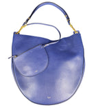 Celine Indigo Large Hobo Shoulder Bag