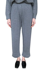 Brunello Cucinelli Silver Cotton Lamé 2-Piece Sweatsuit - S