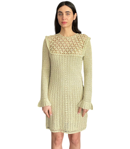 Doen Videya Crochet Knit Dress - M