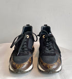 Louis Vuitton Brown Monogram ‘Run Away’ Trainers