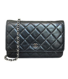 Chanel Black 2019 Classic Leather CC WOC