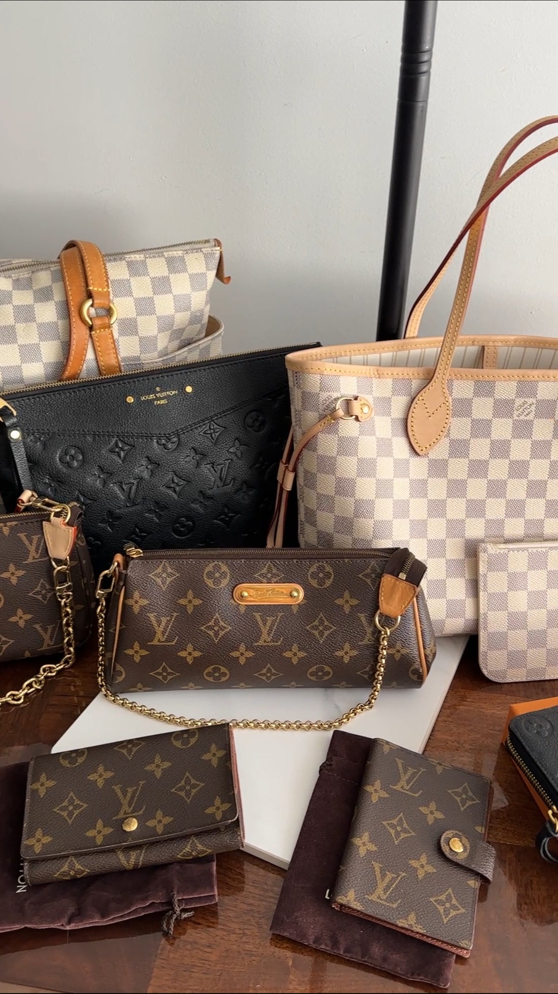 Louis Vuitton Monogram Canvas Bifold Mini Notebook Cover