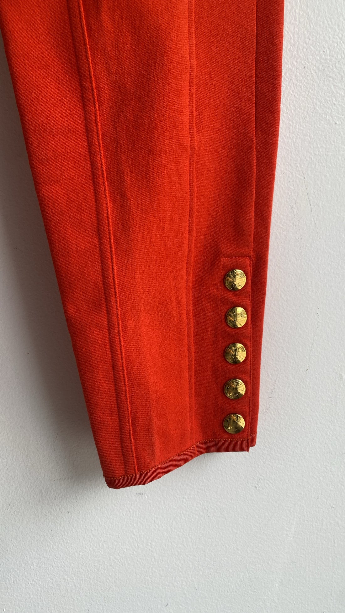 Hermes Vintage Red Riding Pants - 40