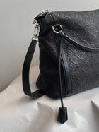 Louis Vuitton Black Lambskin Antheia IXIA Shoulder Bag