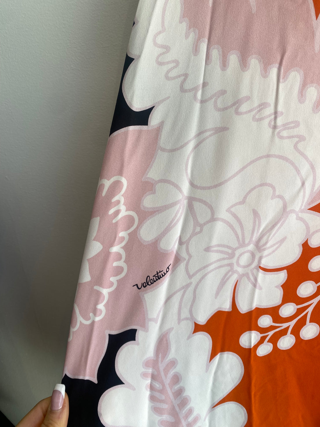 Valentino Floral Printed Long Sleeve Top - 42