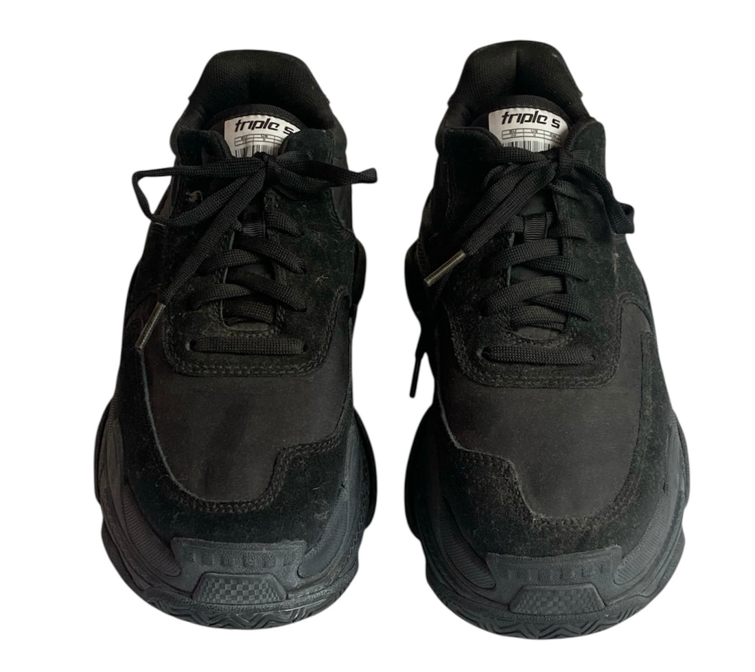 Balenciaga Black Triple S Sneaker - US 9