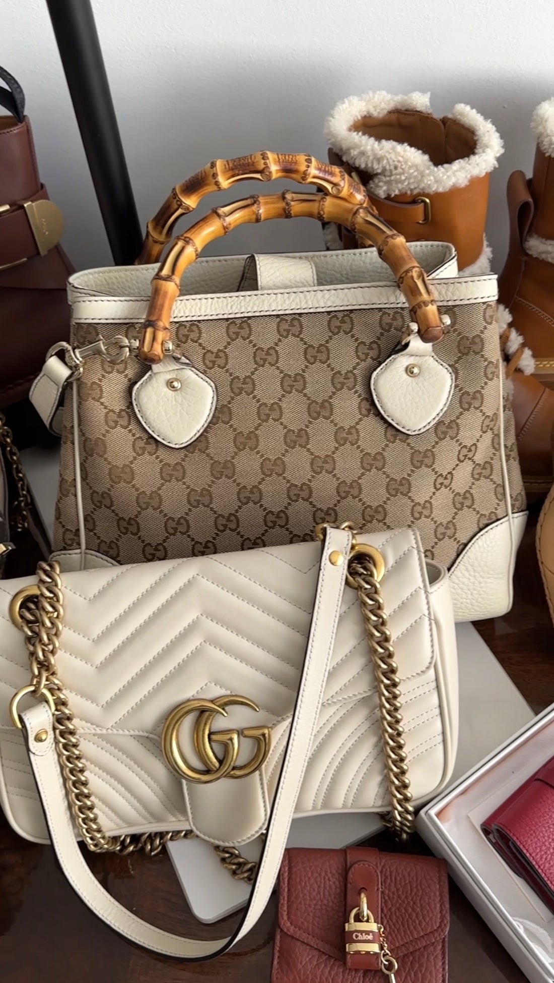 Gucci bag flap online