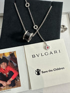 Bvlgari B Zero 1 Save The Children Pendant Necklace