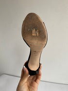 Jimmy Choo Crystal Peep Toe - 40.5
