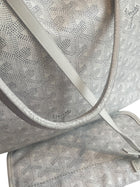 Goyard White PM St. Louis Tote