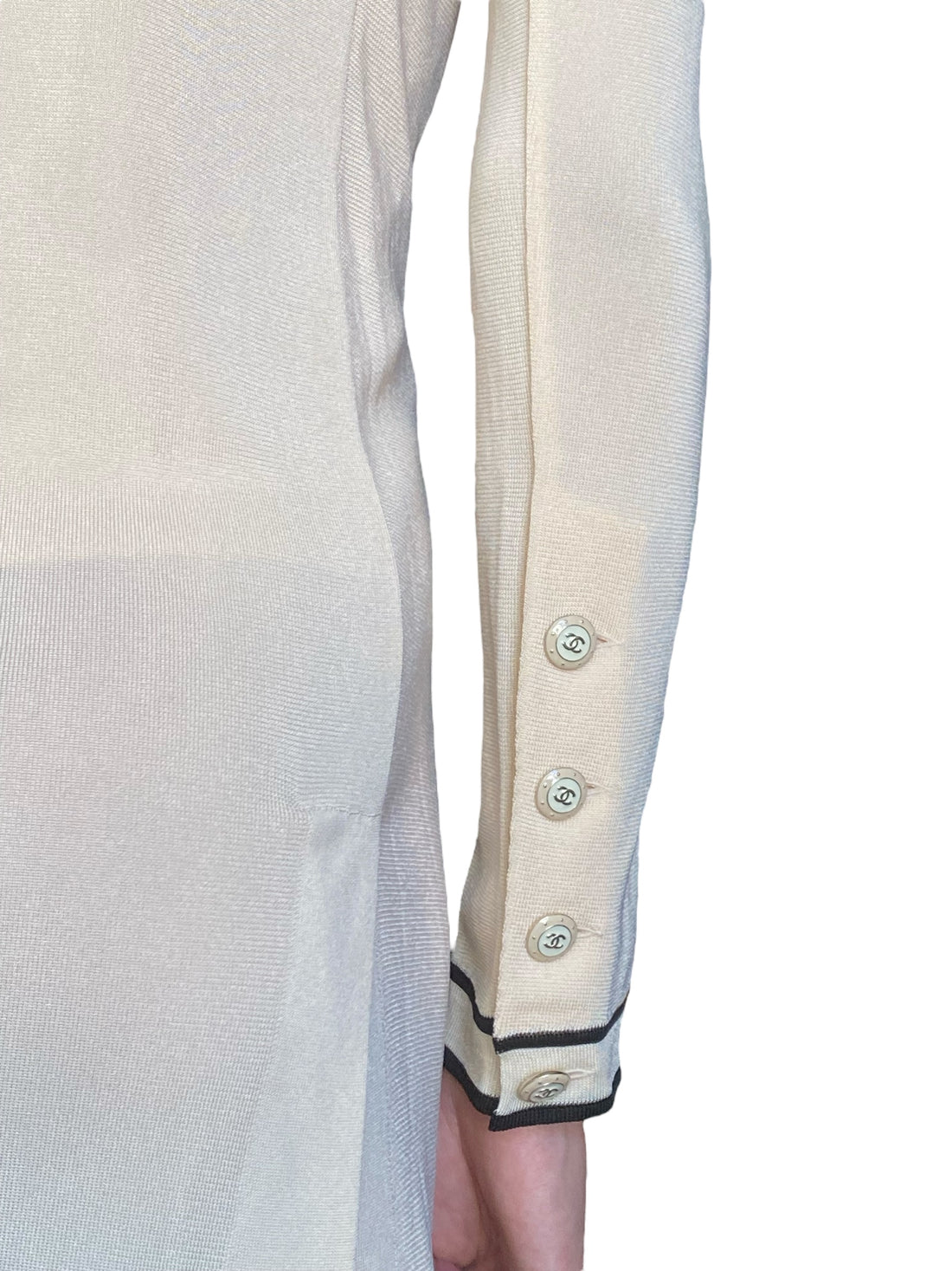 Chanel Beige 2014 Knit Tank Cardigan / Dress Twin Set - FR36 / US 4