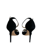 Jimmy Choo Crystal Peep Toe - 40.5