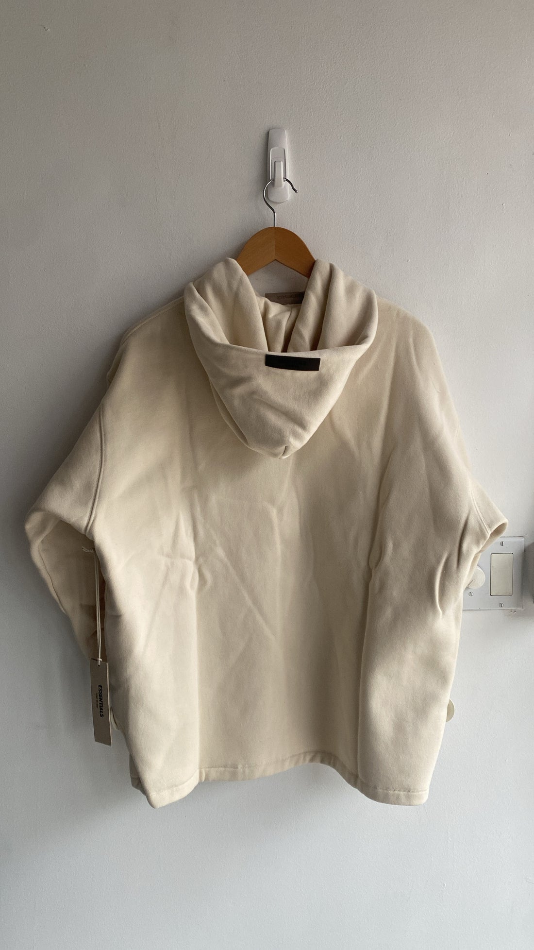 FOG Essentials Ivory Logo Hoodie