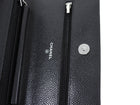 Chanel Black Black Caviar Leather CC Classic Wallet on Chain SHW