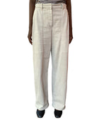 Brunello Cucinelli Ecru Cargo Pocket Denim - US 6