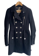 Burberry Brit Black Wool Coat