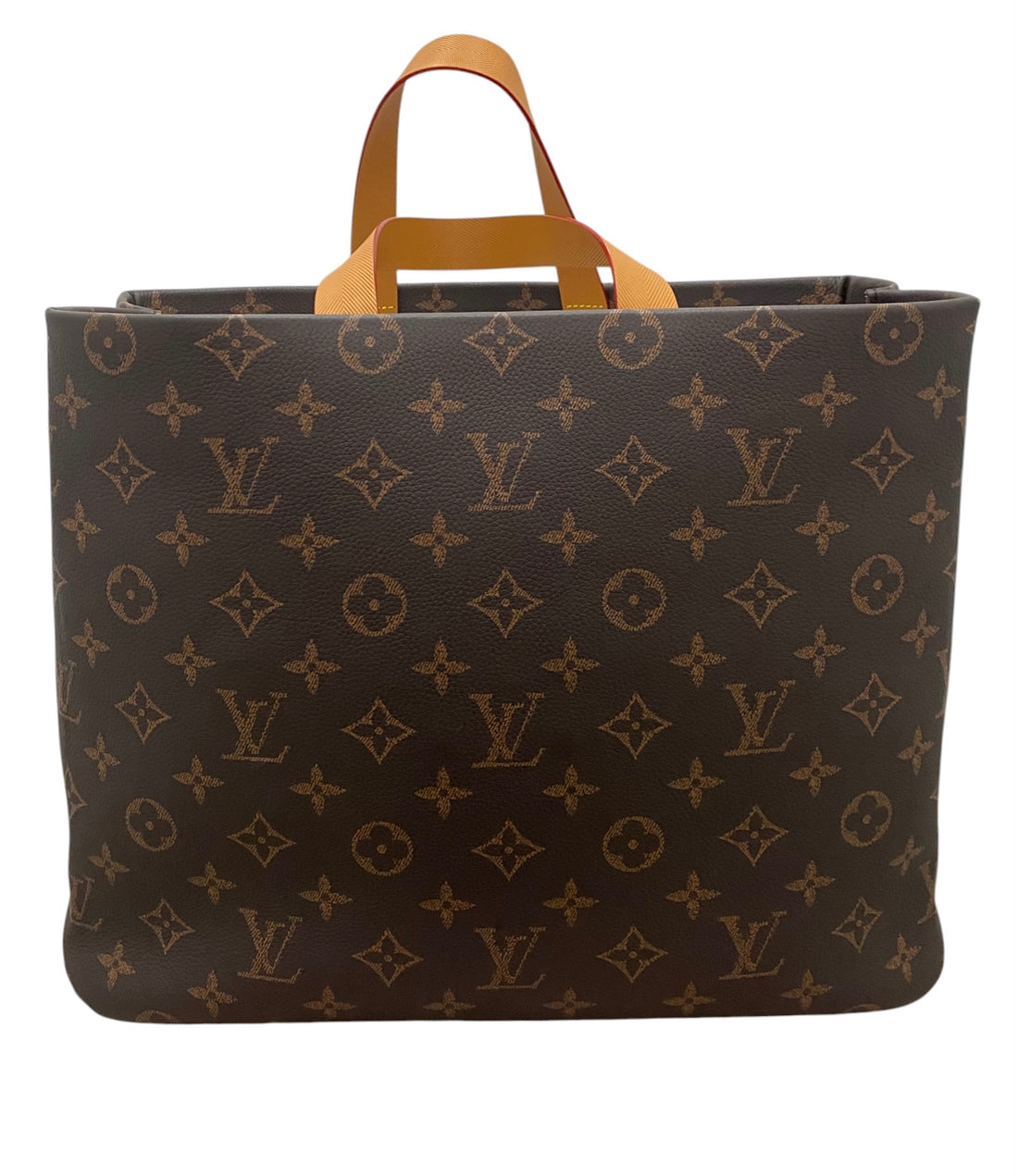 Louis Vuitton Homme SS25 Leather Monogram Shopper Tote MM