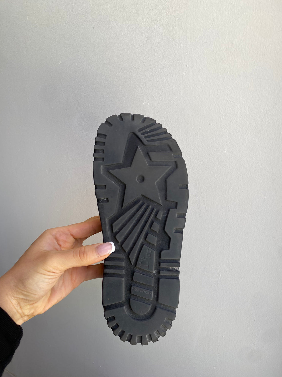 Dior Black Dioract Sandals