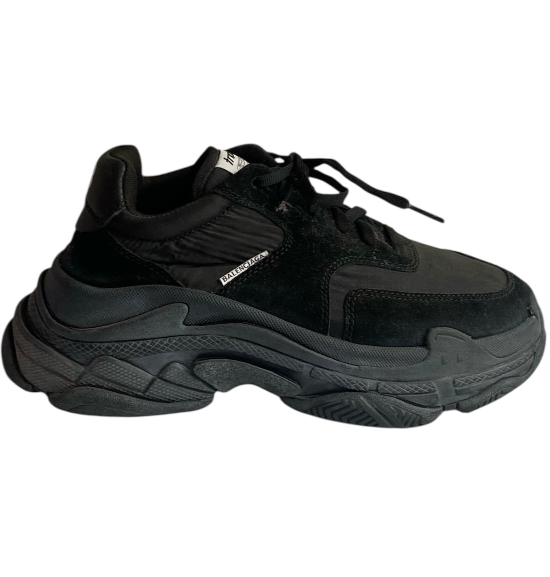 Balenciaga Black Triple S Sneaker - US 9