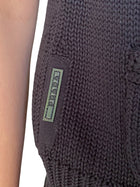 Prada Black Short Sleeve Knit Cardigan - 44