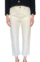 The Row White Relax Cut Denim - US 4