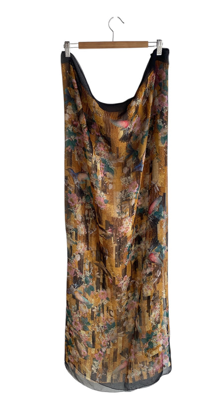 Alexander McQueen Silk Printed Scarf