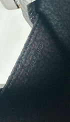 Cartier Vintage Panthere Black Silk Satin Python Evening Box Clutch Bag