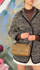 Chanel Bronze Caviar Quilted Leather 2.55 Reissue 225 Medium Flap Bag 225