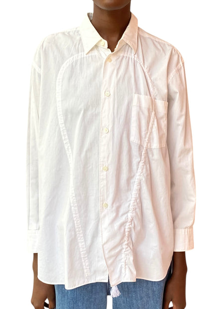 Comme Des Garcons 2001 Drawstring Shirt - M